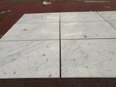 White Statuari Marble tile